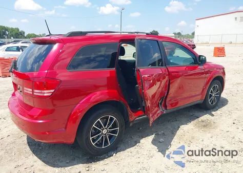 2018 Dodge Journey Se from USA, damaged, VIN 3C4PDCAB3JT527104